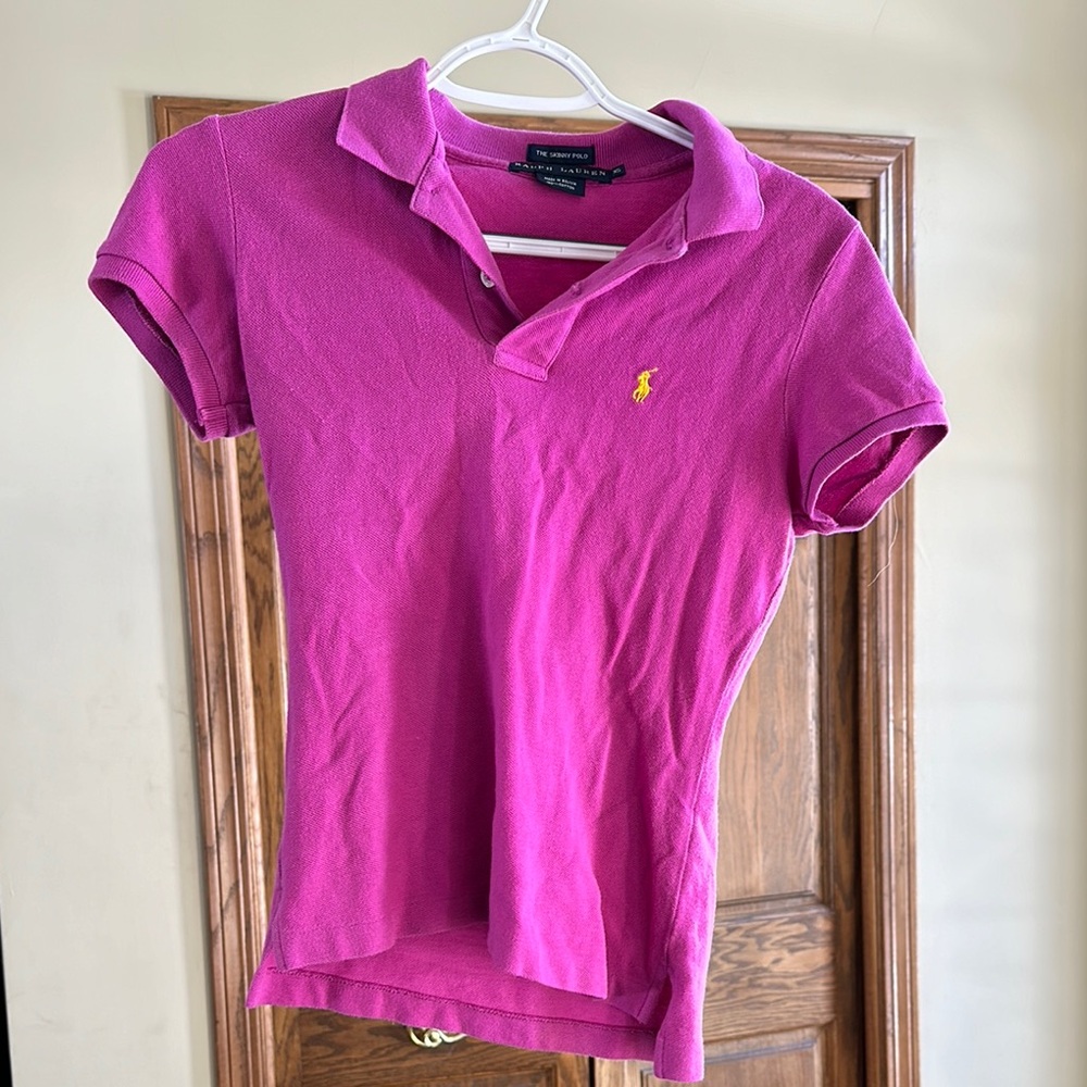 Ralph Lauren Pink Polo Shirt